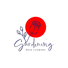 Line Feminine Flower Rose Logo Design