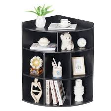 Vecelo Corner Cabinet 3 Tier Cube