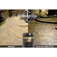 Armor Ar350 Solvent Based Acrylic Wet Look Concrete Sealer And Paver Sealer 1 Gal