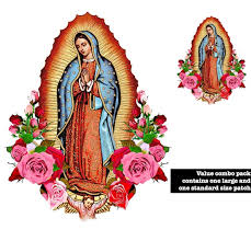 Guadalupe Virgin Mary Iron On Patch