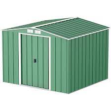 Duramax Eco Metal Shed 10x8ft Green