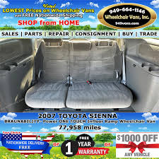 For Used 2007 Toyota Sienna