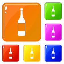 Wine Bottle Icon Png Images Vectors