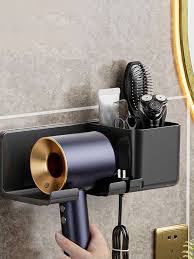 1pc Bathroom Wall Mounted Hair Dryer