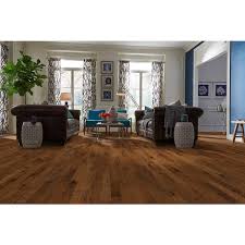Shaw Western Hickory Espresso 3 8 In Thick X 5 In Wide X Random Length Engineered Hardwood Flooring 23 66 Sq Ft Case