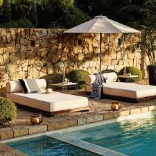 Bizerte Outdoor Patio Chaise Lounge Cb2