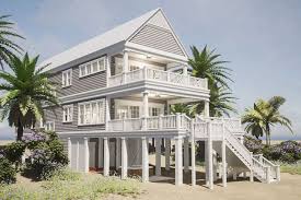 Beach House Plans On Pilings