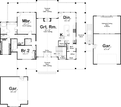 Modern Farmhouse Lake House Plan