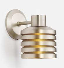 Macadam Brushed Nickel Wall Sconce