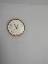 Wood Clock Furniture Home Living