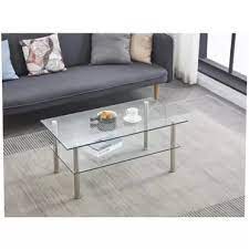 Sdefroto Glass Coffee Table For Living