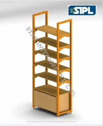 Wall Mounted Wooden Bakery Rack 5