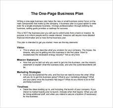 Business Plan Template Pdf Free