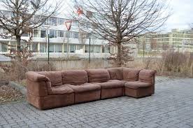 Vintage Brown Sofa From Rolf Benz