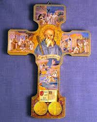 9 5 Saint Benedict Icon Cross
