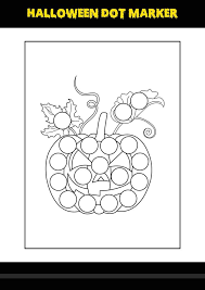 Dot Coloring Page For Kids