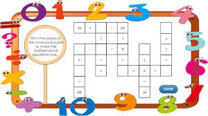 Math Crossword Puzzle Easy To Create