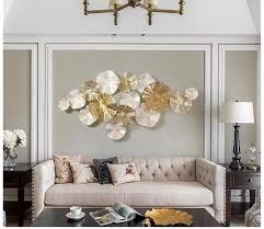 Ready Stock Lux Gold Metal Wall Art