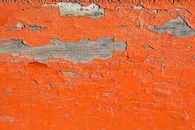 Orange Paint Texture Ling Off