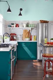 Turquoise Kitchen Back To The 1950s