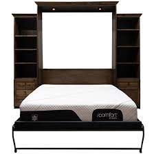 Murphy Bed Remington Murphy Bed All Real Wood Queen Size Wilding Wallbeds Grand Harbor Real Wood