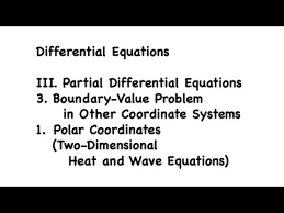 Two Dimensional Heat And Wave Equations