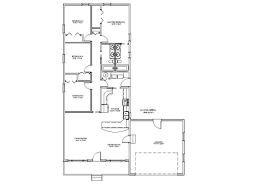 Bath Ranch Style Architectural Plans