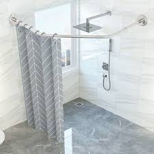 Corner Shower Curtain Rod Adjustable
