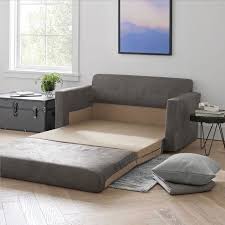 Monroe Square Arm Sleeper Teen Sofa