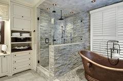 Faux Rock Panels In The Shower