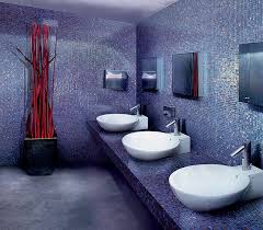 Solid Color Mosaic Tiles Bathroom