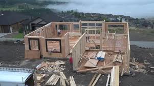 House Build Time Lapse Stock Footage