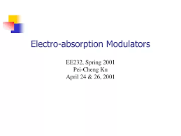 acousto optic modulators powerpoint