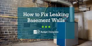 How To Stop Leaking Basement Walls