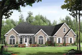Ranch House Plans Home Design 1955b