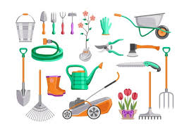 Premium Vector Gardening Tools Icon Set