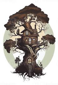 Fantasy Tree House Fantasy House
