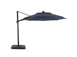 Offset Patio Umbrella W Led Lights