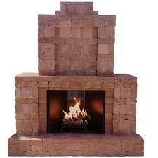 Stone Outdoor Fireplaces Outdoor