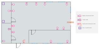 Rcp Hvac Layout Cafe Electrical