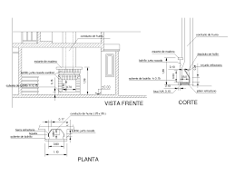 Brick Home In Autocad Cad