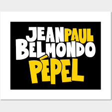Jean Paul Belmondo Lettering Posters
