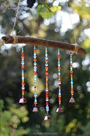 Sea Glass Diy Wind Chimes With Cowbells