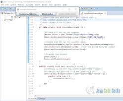 Java Swing On Example Java Code Geeks