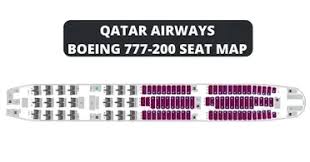 boeing 777 200 seat map with airline