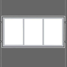 Glow Edge Led Backlit Window Display
