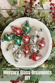 Handmade Mercury Glass Ornaments