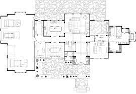 Rose Wild Estate Luxury Lodge Home Plan