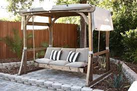 Diy Outdoor Arbor Swing Plans Swing