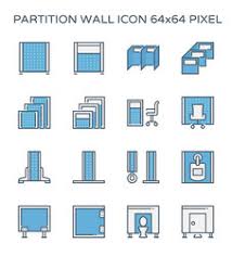 Glass Block Or Toilet Wall Icon Design